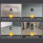 badminton flooring clean