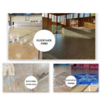 Basketball floor clean