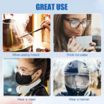Defogging glasses wipes