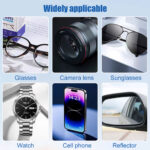 Defogging glasses wipes