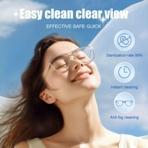Glasses wipes