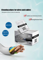 Non Woven Aluminum Foil Packaging for Wires Cables and Electronic Components Can Be Used with Cable Security Wipes
