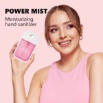 Portable Liquid Hand Sanitizer Spray with Moisturizer On-the-Go Personal Disinfection - Image 2