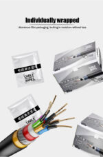 Non Woven Aluminum Foil Packaging for Wires Cables and Electronic Components Can Be Used with Cable Security Wipes - Image 2